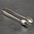 1887 British antique sterling silver teaspoon set of 12 and tongs